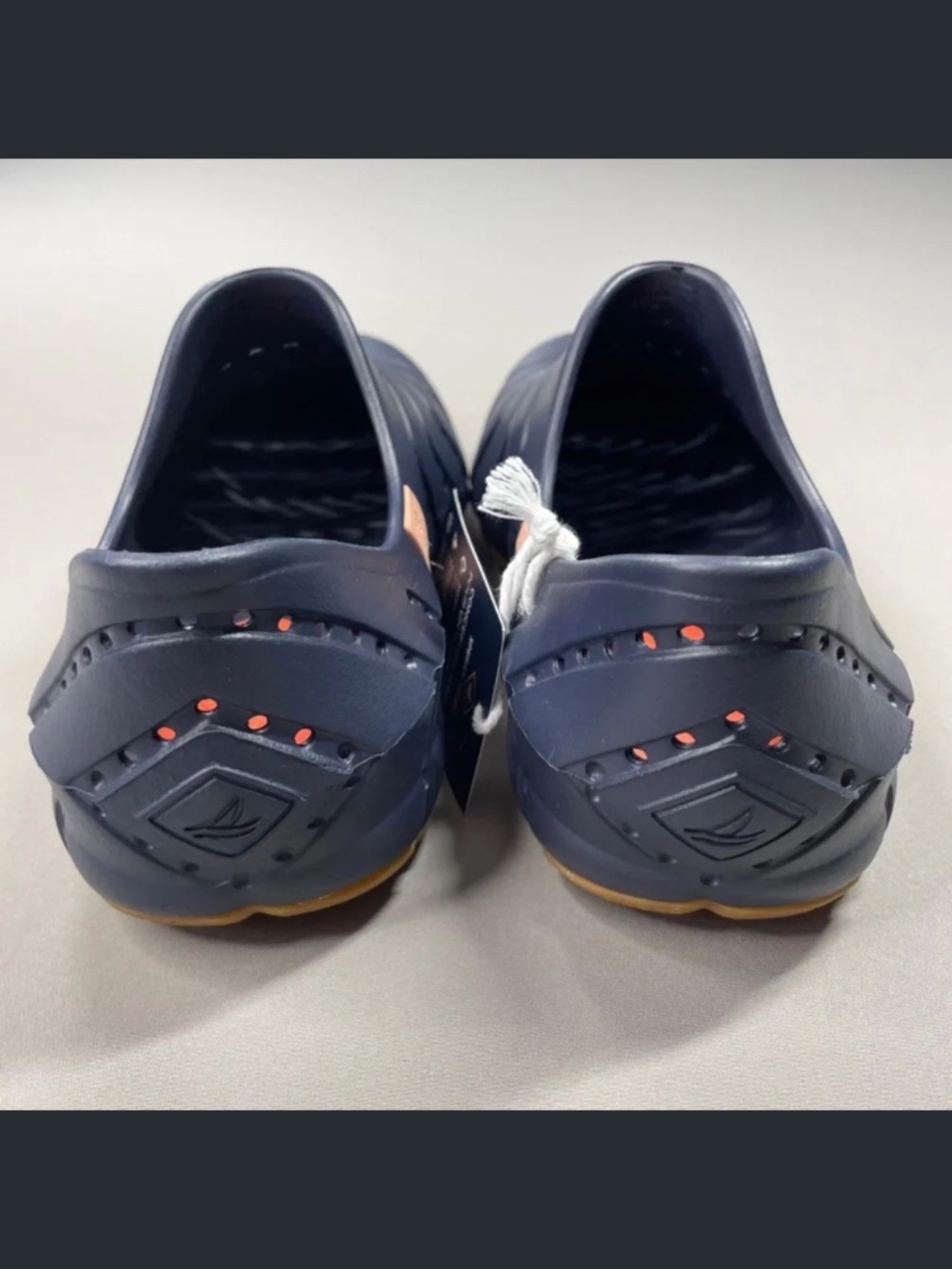 NEW Sperry Shoes Womens 8 blue water strider rubber slip on outdoor kayak boat - Picture 5 of 10